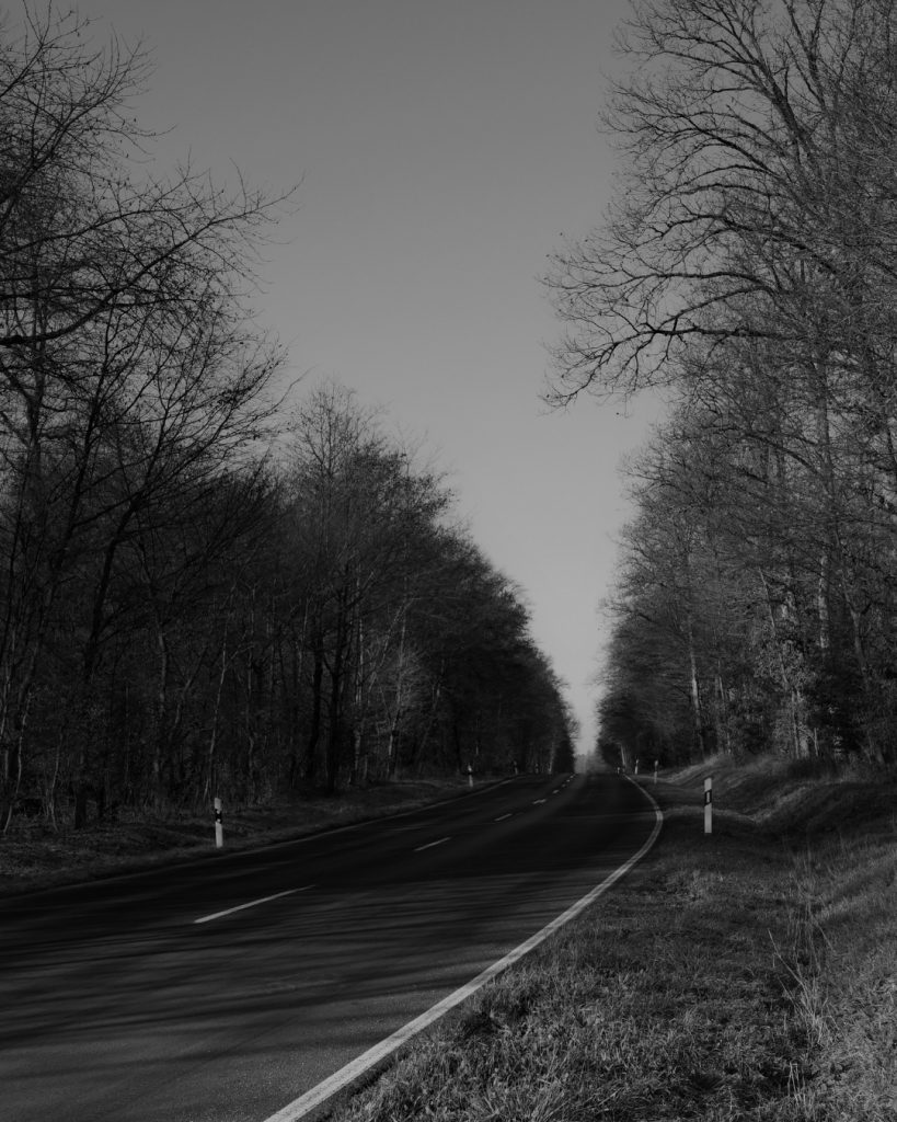 Landstraße zwischen Münzenberg und Wohnbach