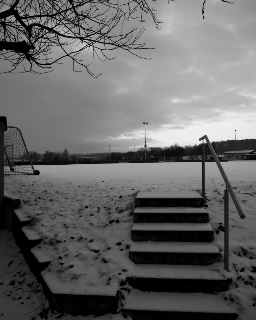 Fußballplatz in Obbornhofen. 
