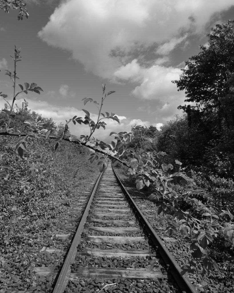 Alter Haltepunkt Obbornhofen–Bellersheim. (Horlofftalbahn)
