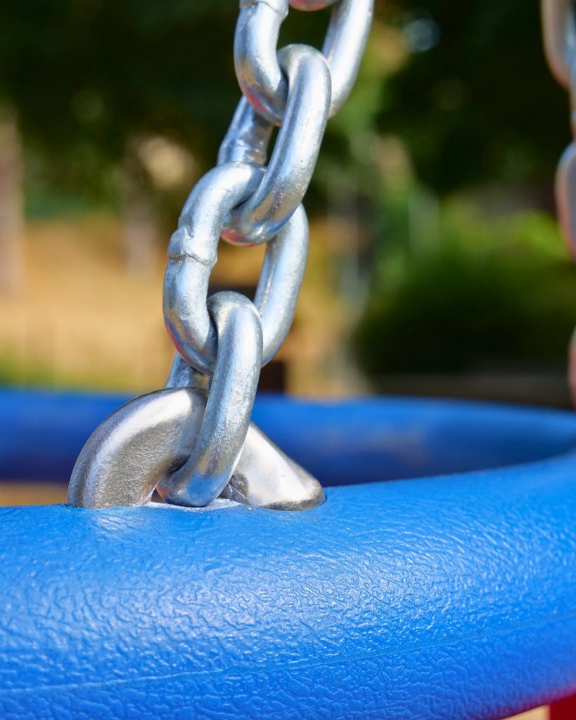 Spielplatz in Obbornhofen mit besonderer Perspektive
