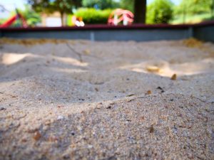 Spielplatz in Obbornhofen mit besonderer Perspektive
